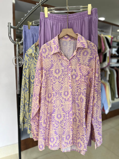 Summer Casual Printed Co-Ord Sets